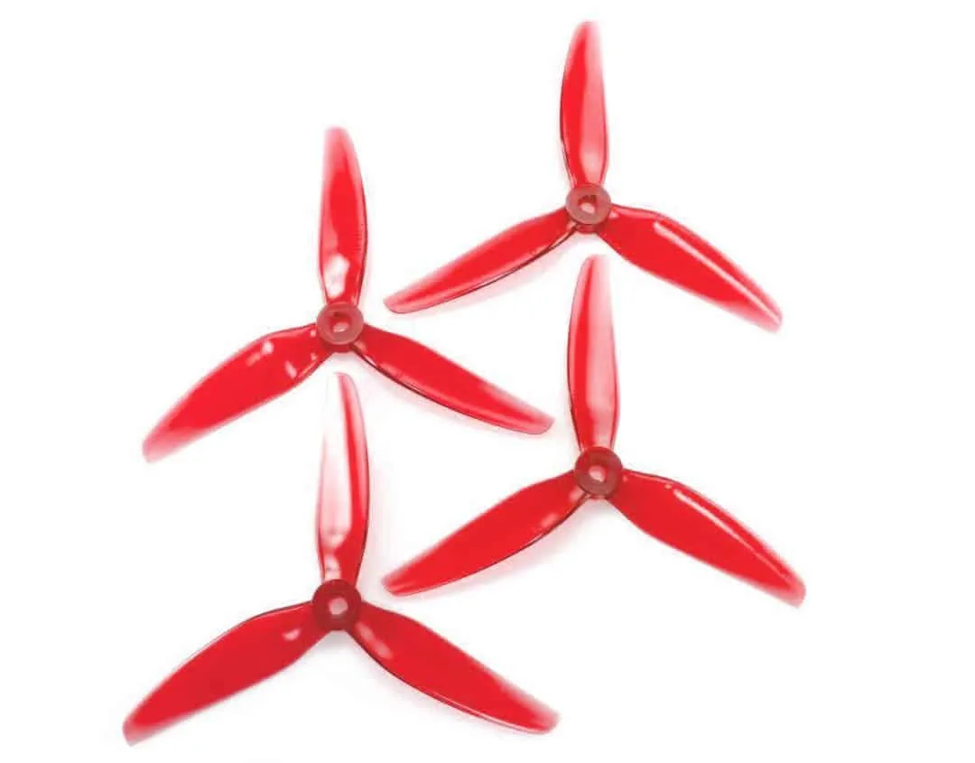 HQ Durable Prop 5.1X4.6X3 PC - Light Red - ​Drones Professionnels & Grand Public | Boutique Française​ - Drone camera