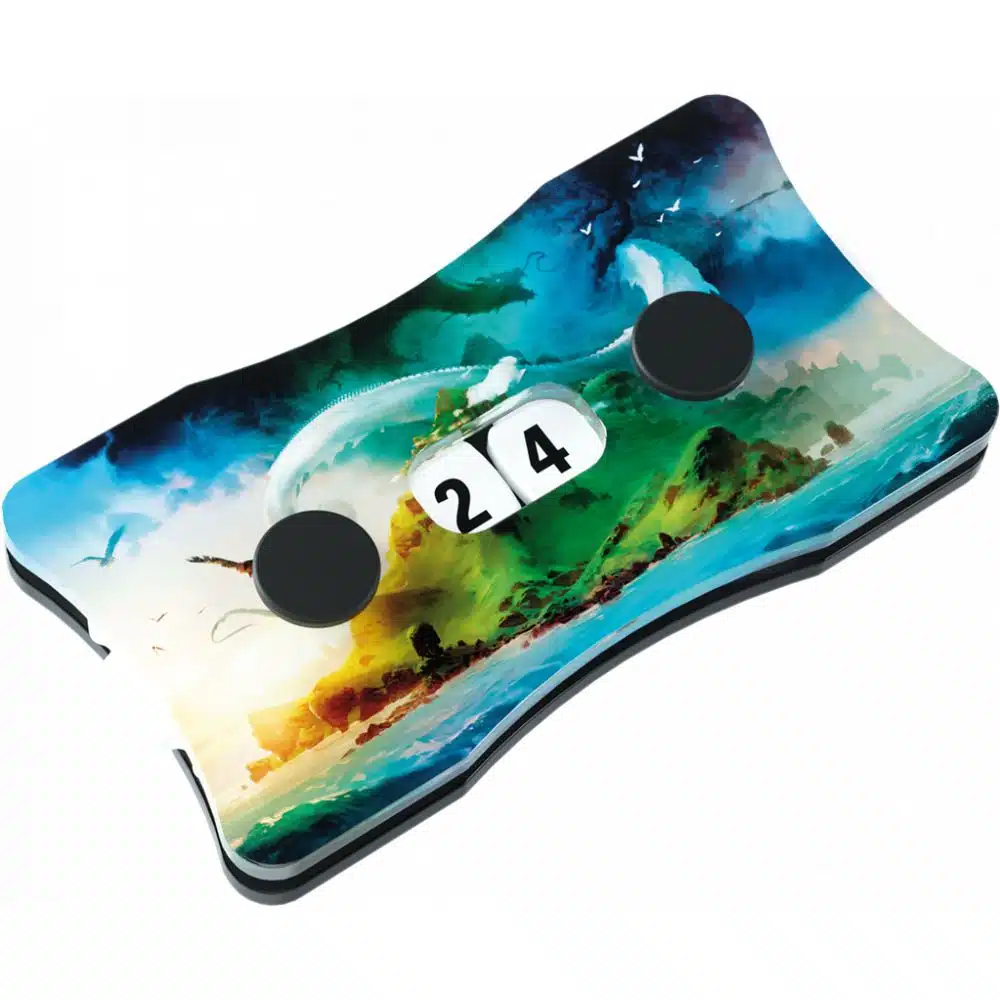 GameGenic : Life Counters Double Dials – Island (île bleue) - Saldi 600 Straordinari – Offerte Speciali Disponibili Adesso