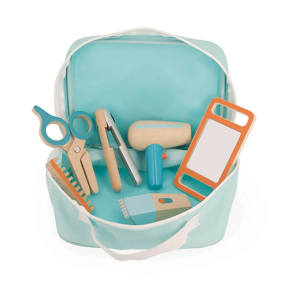 LA MALLETTE DU COIFFEUR EN BOIS - Boutique Maman & Bébé – Produits Essentiels Produits au Quotidien