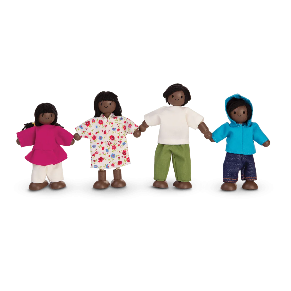 FAMILLE DE POUPÉES EN BOIS - Boutique Maman & Bébé – Produits Essentiels au Quotidien ONE TWO FUN Coffret de poupées de famille pas cher - Auchan.fr