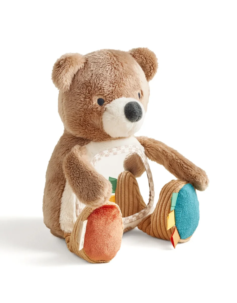 Peluche Ours avec miroir sensoriel Toys - Itzy Ritzy - Boutique Maman & Bébé – Produits Essentiels au Quotidien