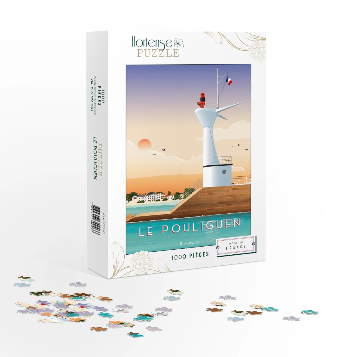 Puzzle Le Pouliguen – Pays de la Loire - Vins Rouges Harmonieux pour Chaque Occasion - Casse tête