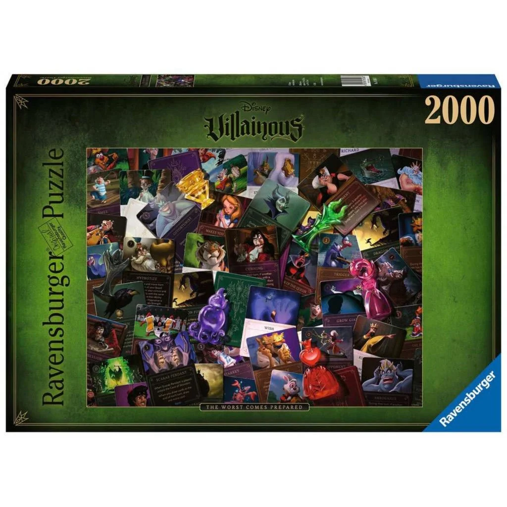 Puzzle - 2000p : Méchants Disney Villainous - Saldi Vil Straordinari – Offerte Speciali Disponibili Adesso