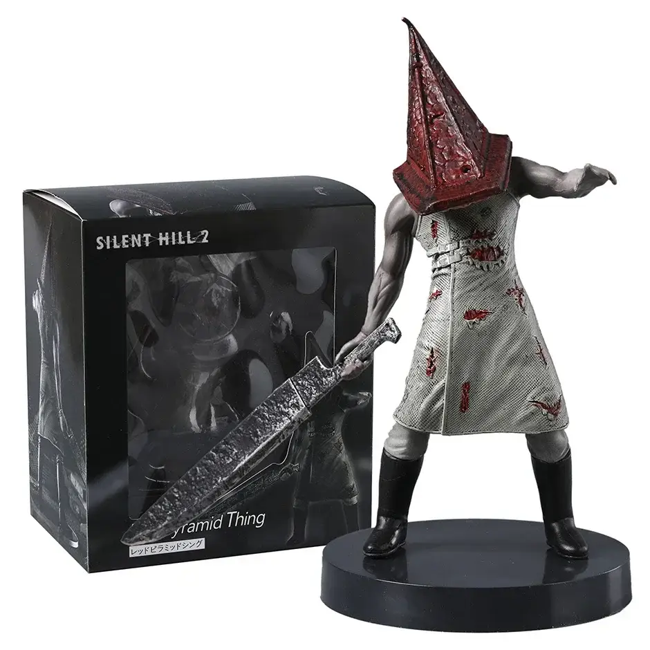 Figurine Silent Hill Pyramid Head - Boutique Bébé en Ligne : Soins, Jouets et Articles Maison Figurines Articulé avec son épée Arthur et les Minimoys - Lansay - 14cm -  Label Emmaüs