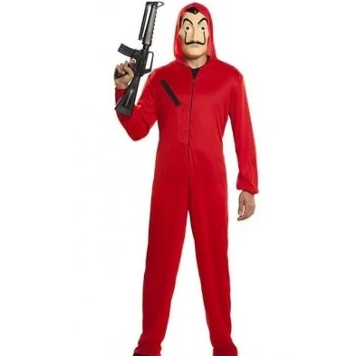 Costume Casa de Papel – Taille adulte - Éclairage de VMM qualité avec frais de port offerts