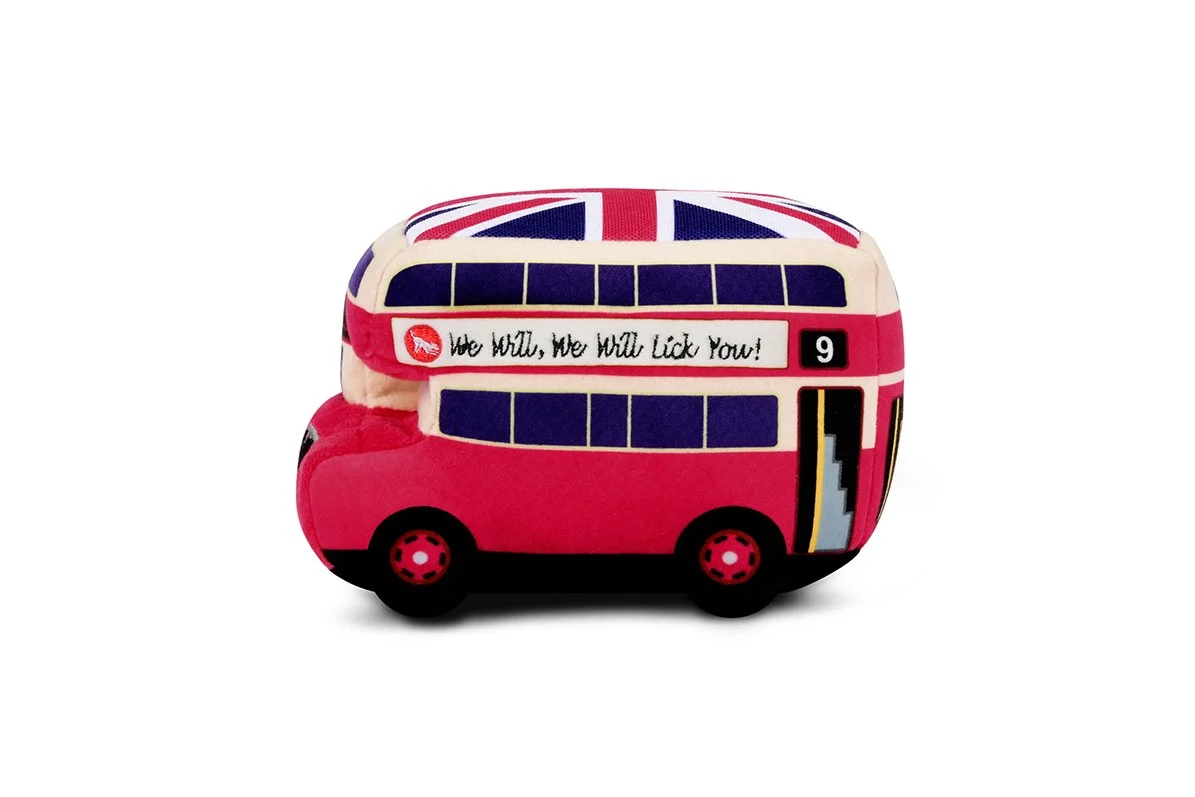 Peluche chien Bus londonien Saldi Straordinari Offerte Speciali Disponibili Adesso