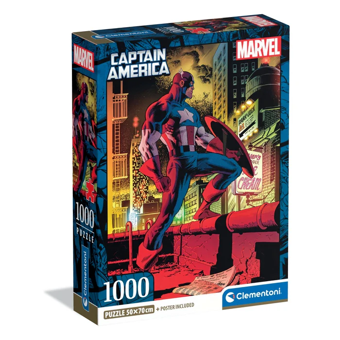 Marvel sélection Captain America - 1000 pièces - E-shop mondial – Produits durables, modernes et accessibles partout