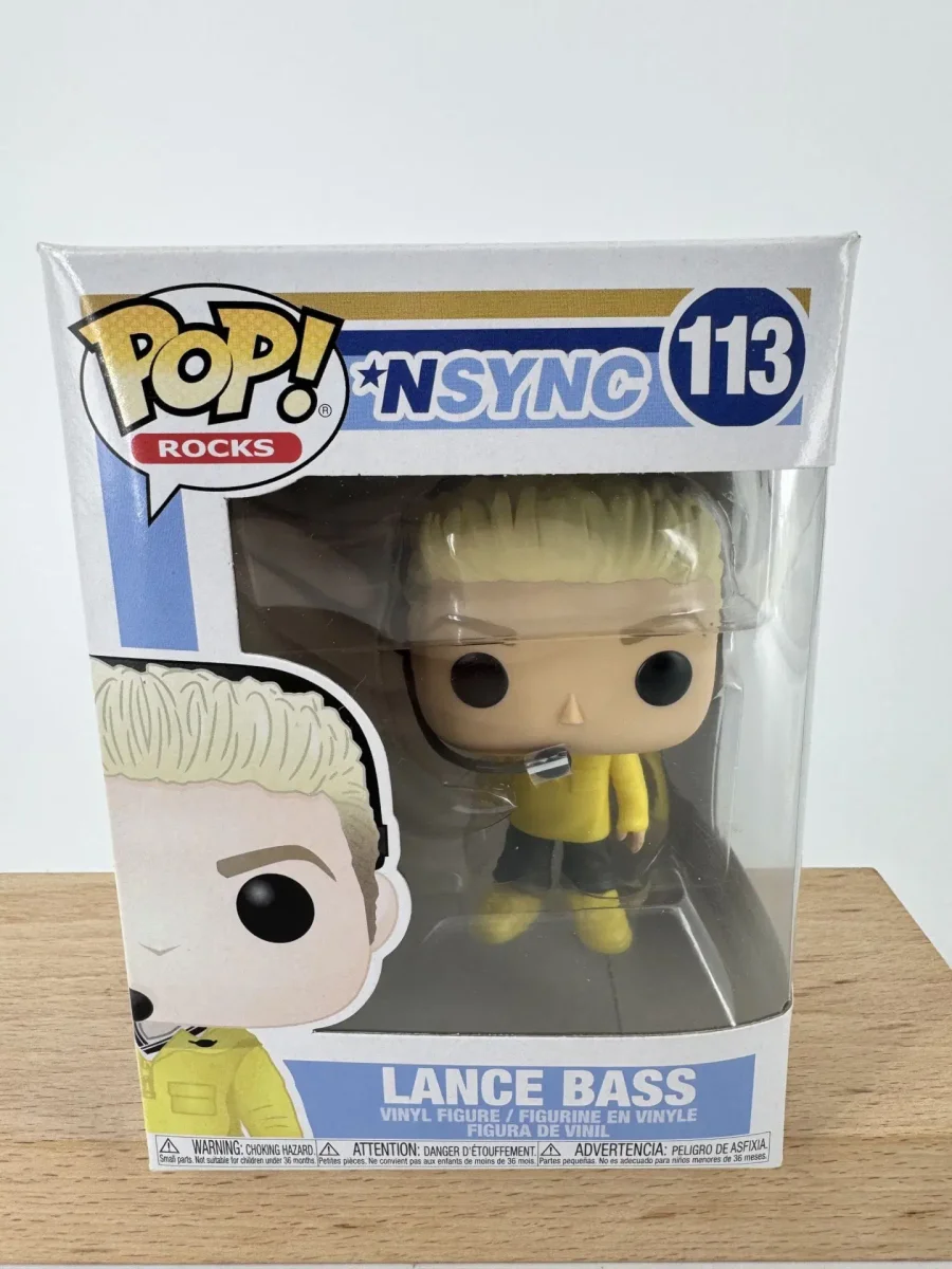 Lance Bass Figurine Funko Rocks NSYNC Saldi Straordinari Offerte Speciali Disponibili Adesso