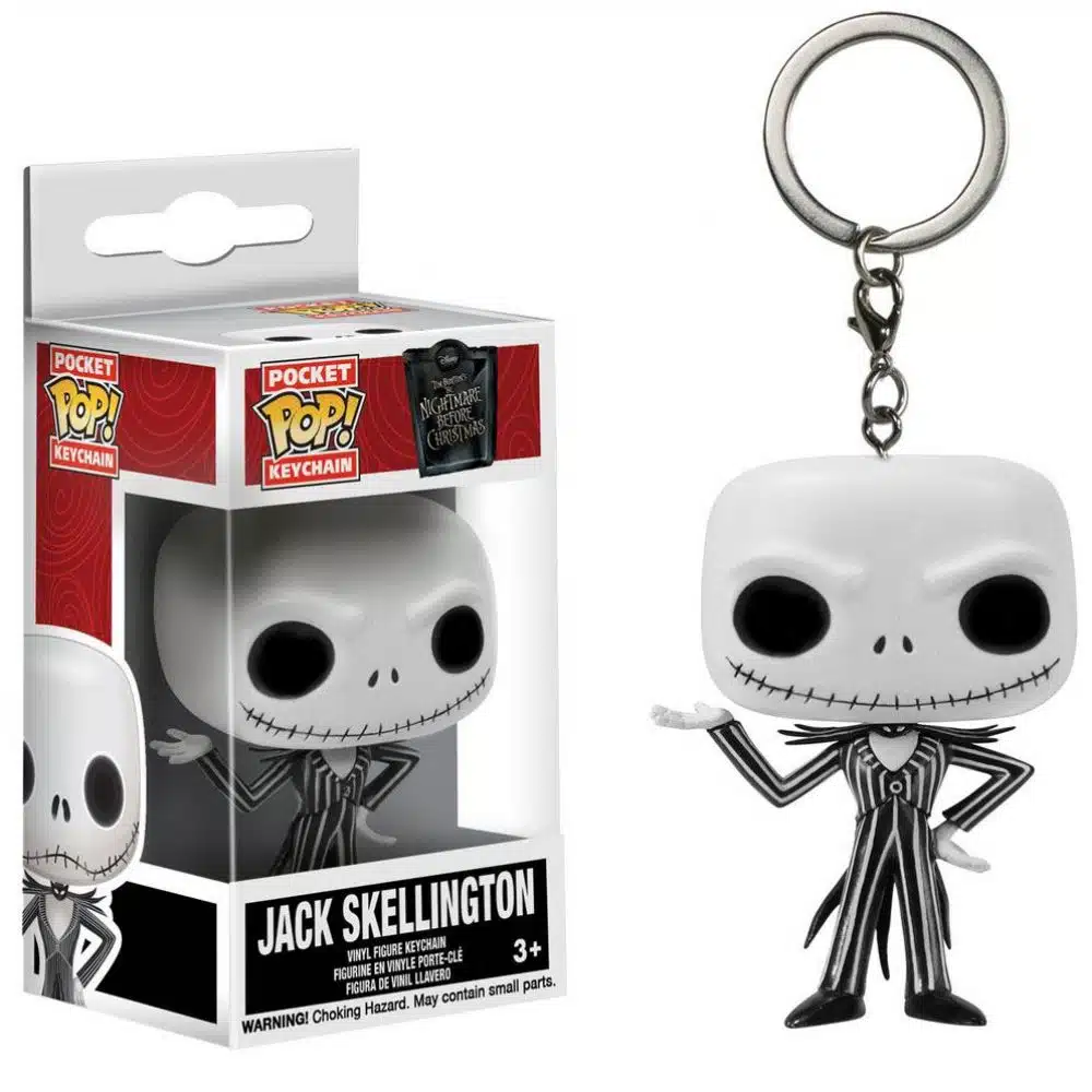 L´étrange Noël Official de Mr. Jack porte-clés Pocket POP! Vinyl Jack Skellington 4 cm - Saldi Straordinari – Offerte Speciali Disponibili Adesso