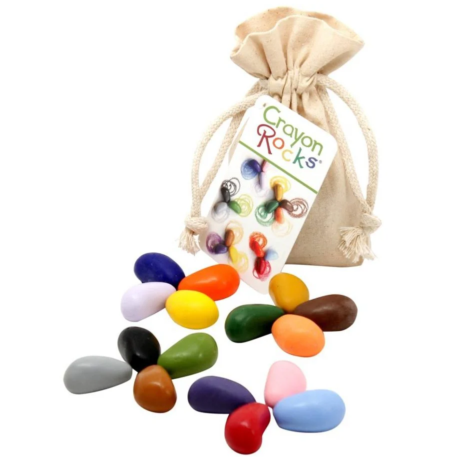 Crayon Rocks Couleurs Sac Rocks Colours Muslin Bag Boutique Bébé Ligne Soins Jouets Articles Maison
