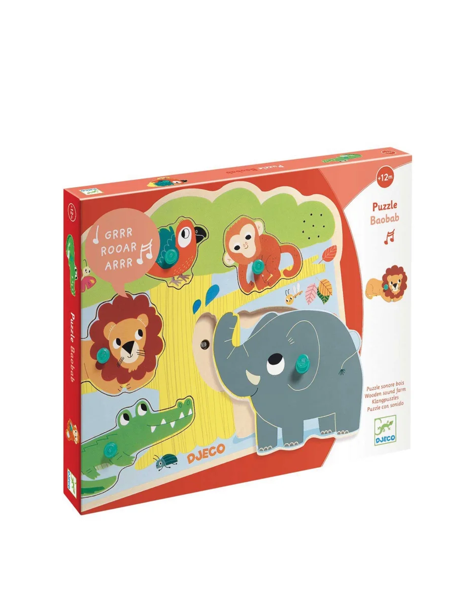 Casse-tête Baobab Djeco Boutique Maman Bébé Produits Essentiels Quotidien