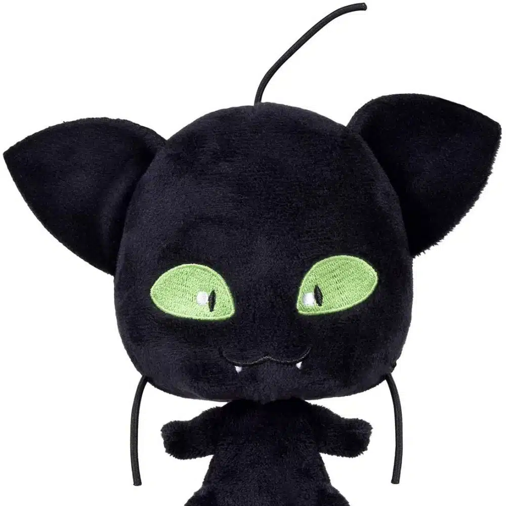 MIRACULOUS – Peluche Kwamis toute douce “Plagg” 15 cm - Saldi Straordinari – Offerte Speciali Disponibili Adesso - cat noir miraculous 8211 peluche cm