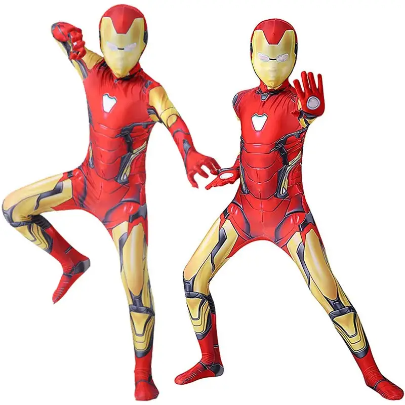 Costume Cosplay Iron Man Enfant - Boutique Bébé en TAILLE Ligne : Soins, Jouets et Articles Maison