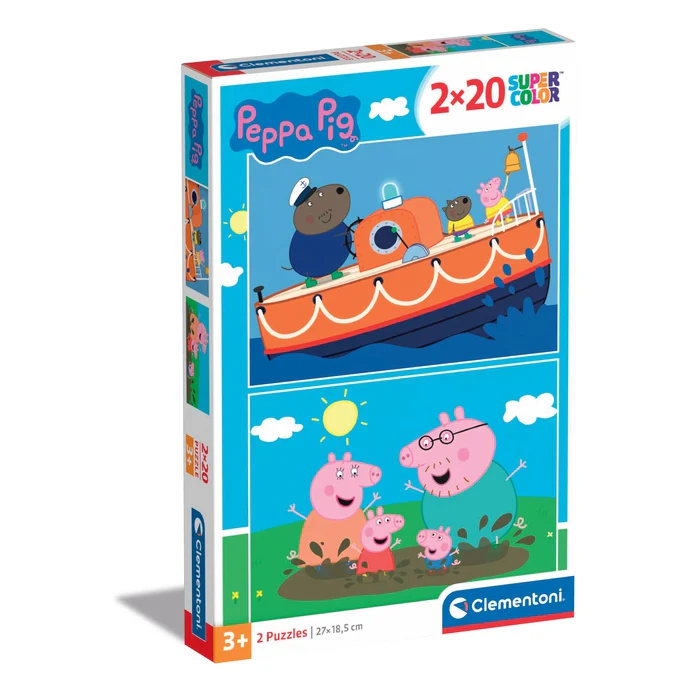 Peppa Pig - 2x20 pièces - E-shop mondial – Produits durables, modernes et accessibles partout Produits Scellés One Piece - Boosters, Displays, Decks | LorenZone.fr