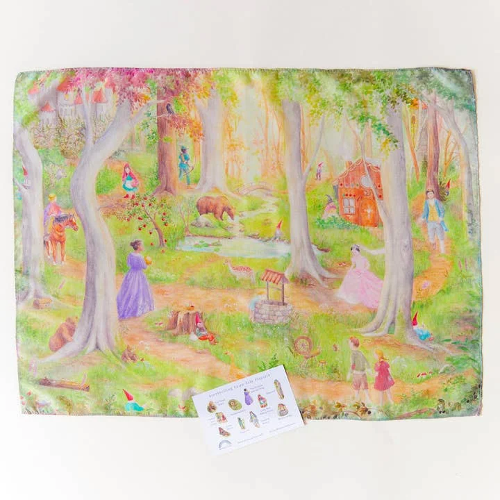 Sarah's Silk - Soie de Jeu - Conte de Fées||Sarah's Silk - Seek and Find Playsilk - Fairy Tales - Boutique Bébé en Ligne : Soins, Jouets et Articles Maison - {'count': 1, 'name': 'Enfilage'}