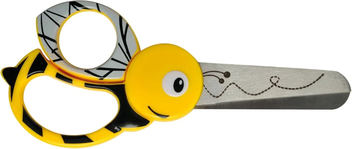 Ciseaux d’apprentissage Fiskars inoxydable abeille Vins Rouges Harmonieux Occasion