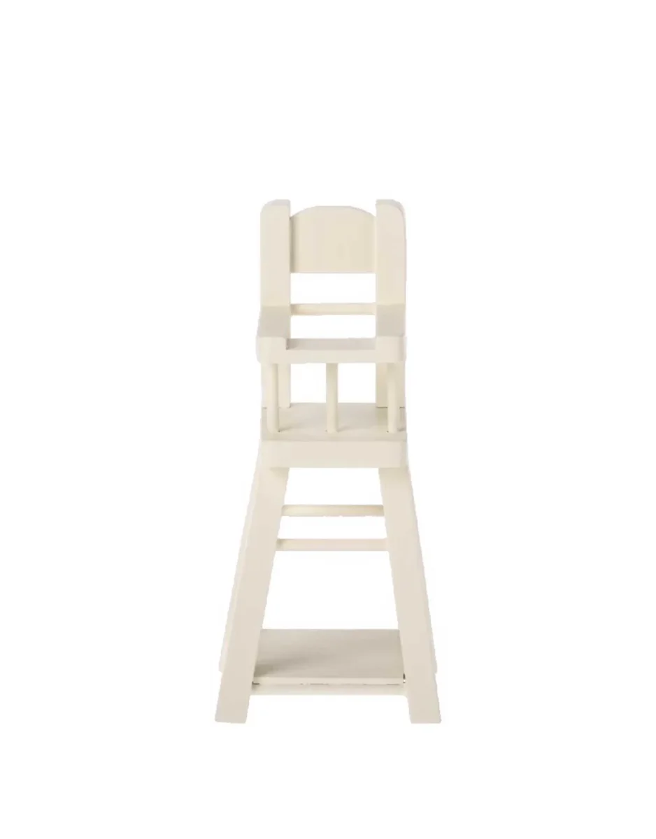 Chaise haute blanche - Micro - Maileg - Boutique Maman & Bébé – Produits Essentiels Accessoires au Quotidien
