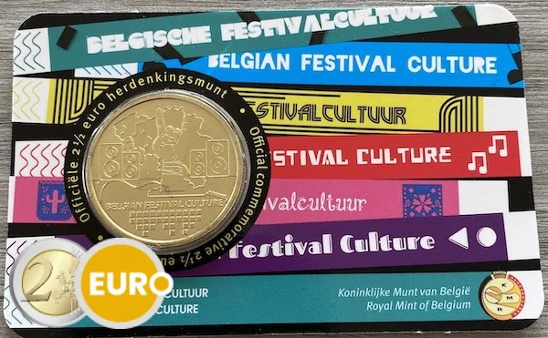 2,50 euros Belgique 2023 – Culture des festivals BU FDC Coincard NL - Vins Rouges Harmonieux pour Chaque Occasion 2 euros commémorative 2023 et pièces UNC, BU FDC et BE Proof |  2eurocommemorative.fr