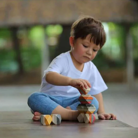 PIERRES EMPILABLES EN BOIS - Boutique Maman & Bébé – Produits Essentiels au Quotidien - {'count': 1, 'name': 'Abeille'}