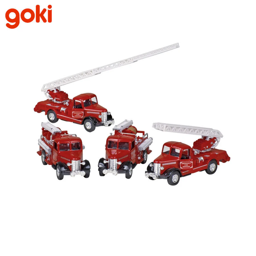 CAMION DE POMPIERS ANCIENS DIE-CAST - Boutique Maman & Bébé – Produits Essentiels au Quotidien Tin toy fire truck - Etsy France