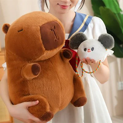 Peluche Mini capybara - NiniDouce - Boutique Maman & Bébé – Produits Essentiels au Quotidien