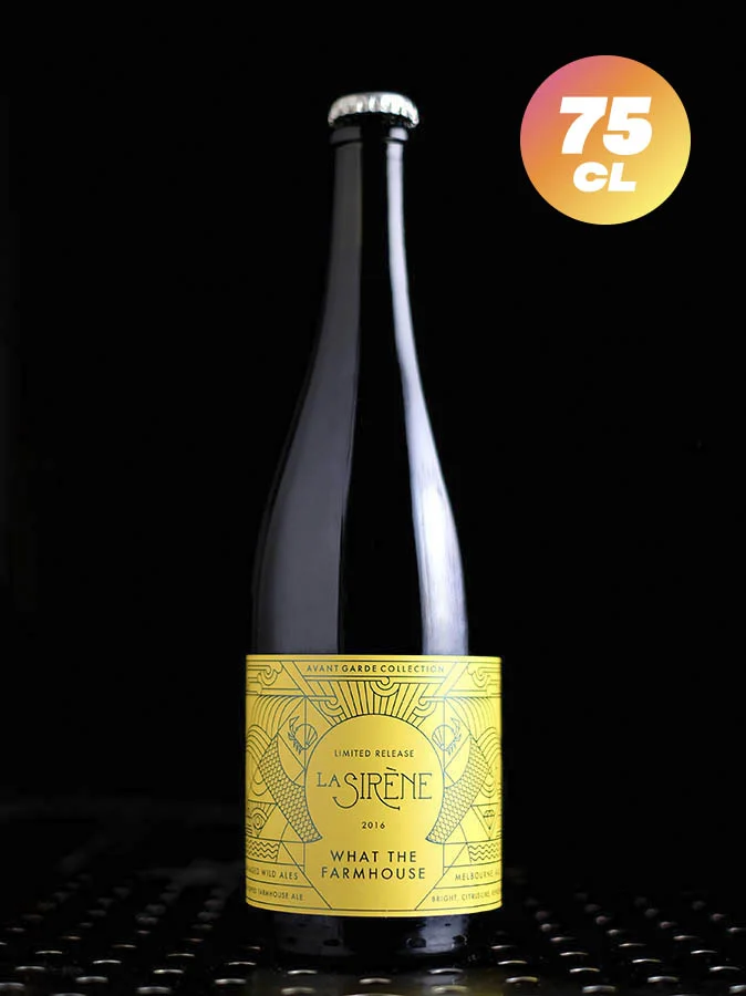 La Sirène vieillissement | What The Farmhouse 2016 | Wild | 5% - Vins Rouges Harmonieux pour Chaque Occasion