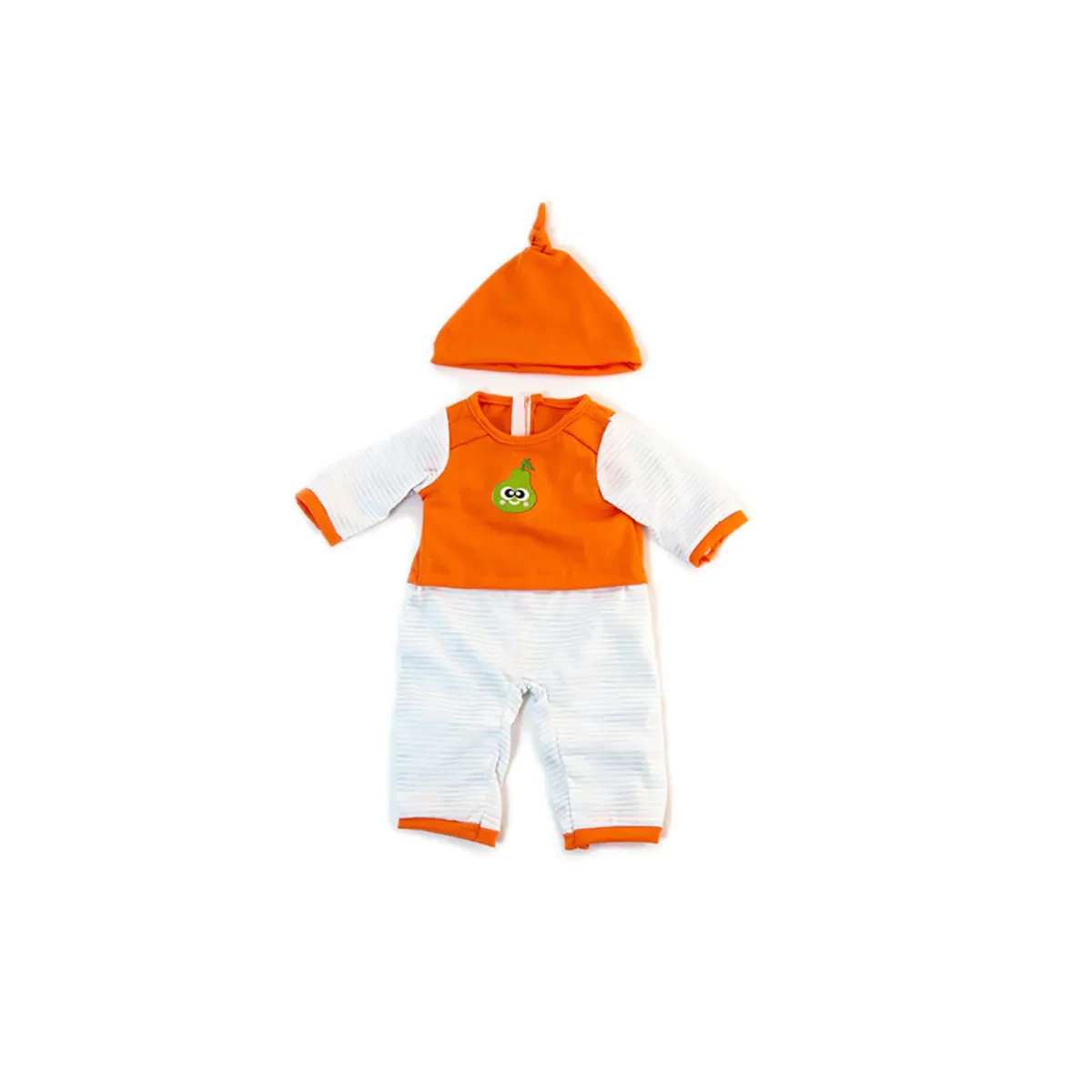 PYJAMA ORANGE POUR TEMPS FROID POUR POUPÉE 38 CM - Boutique Maman & Bébé – Produits Essentiels au Quotidien - couffin orange poupée cm amp bébé produit