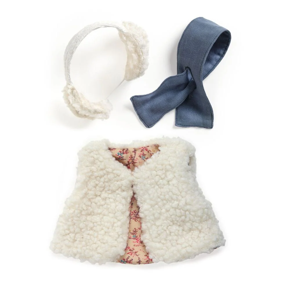 VÊTEMENTS POUPÉE ET BÉBÉ "LOVELY MOUMOUTTE" POMEA - Boutique Dolls Maman & Bébé – Produits Essentiels au Quotidien