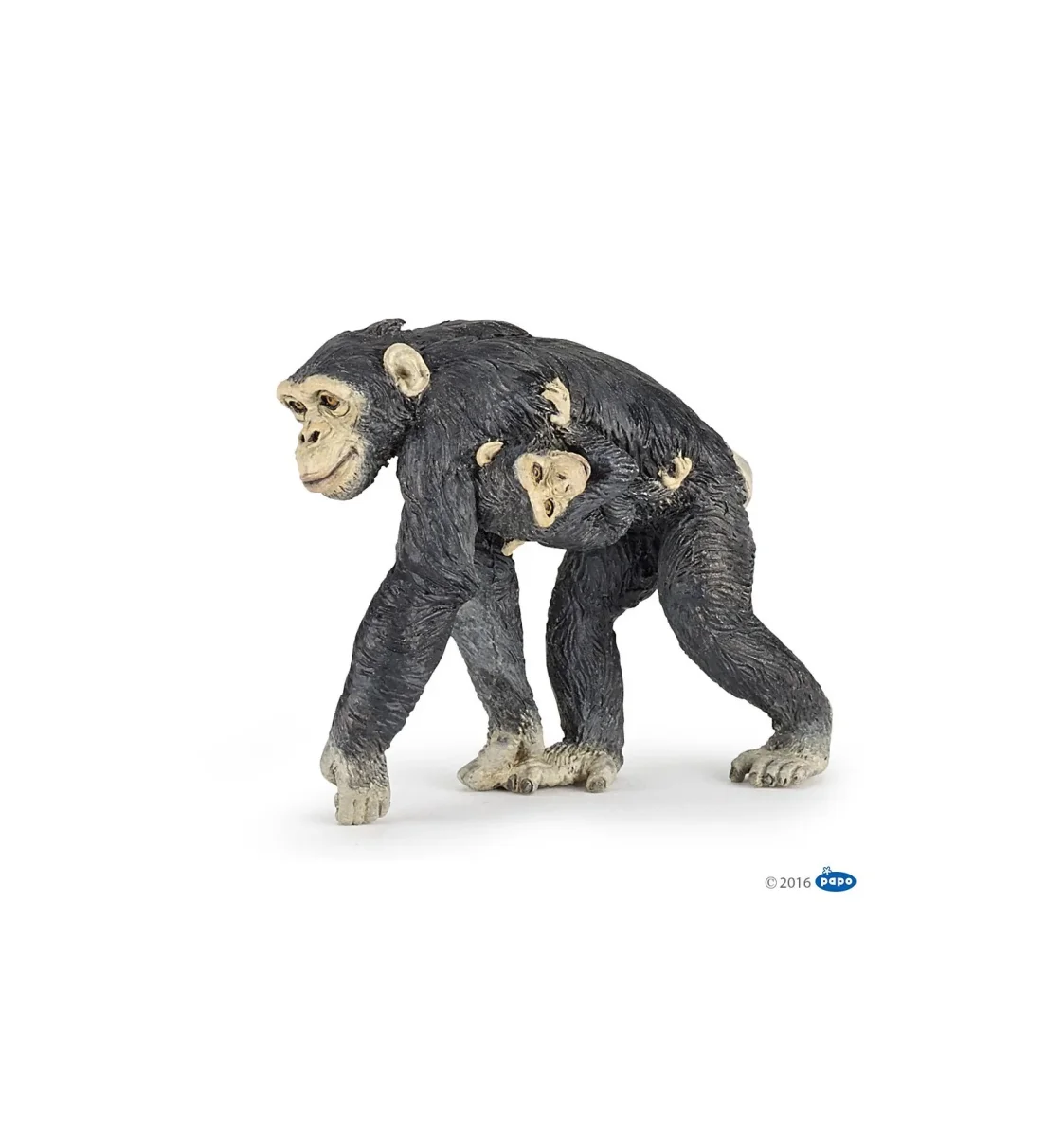 FIGURINE CHIMPANZÉ ET SON BÉBÉ - Boutique Maman & Bébé – Produits Essentiels au Quotidien - Babies figurine