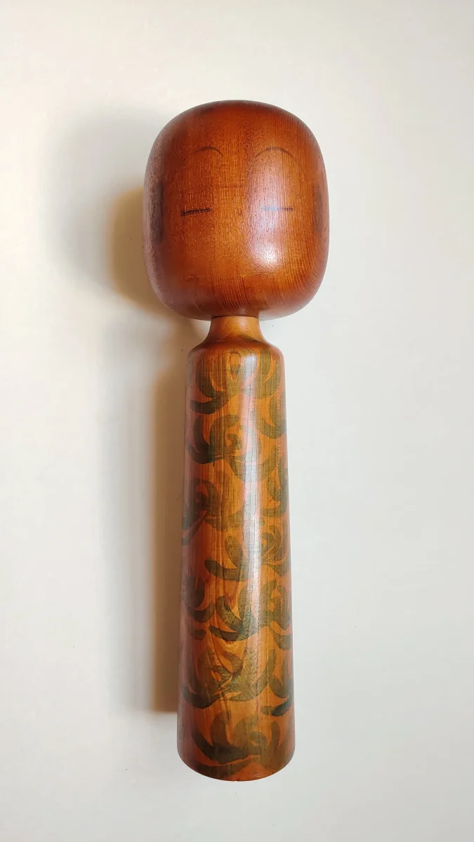 Trés grande poupée bois Kokechi mm Issetsu Kuribayashi Accessoires Outdoor Liberté Mouvement