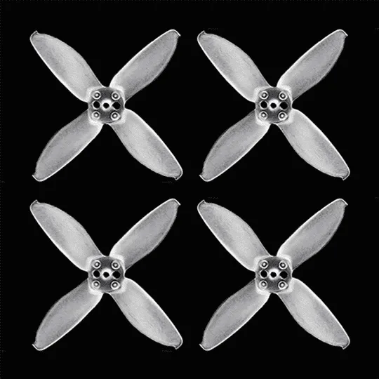 EMAX Set Hélices pales mm Transparent ​Drones Professionnels Grand Public Boutique Française