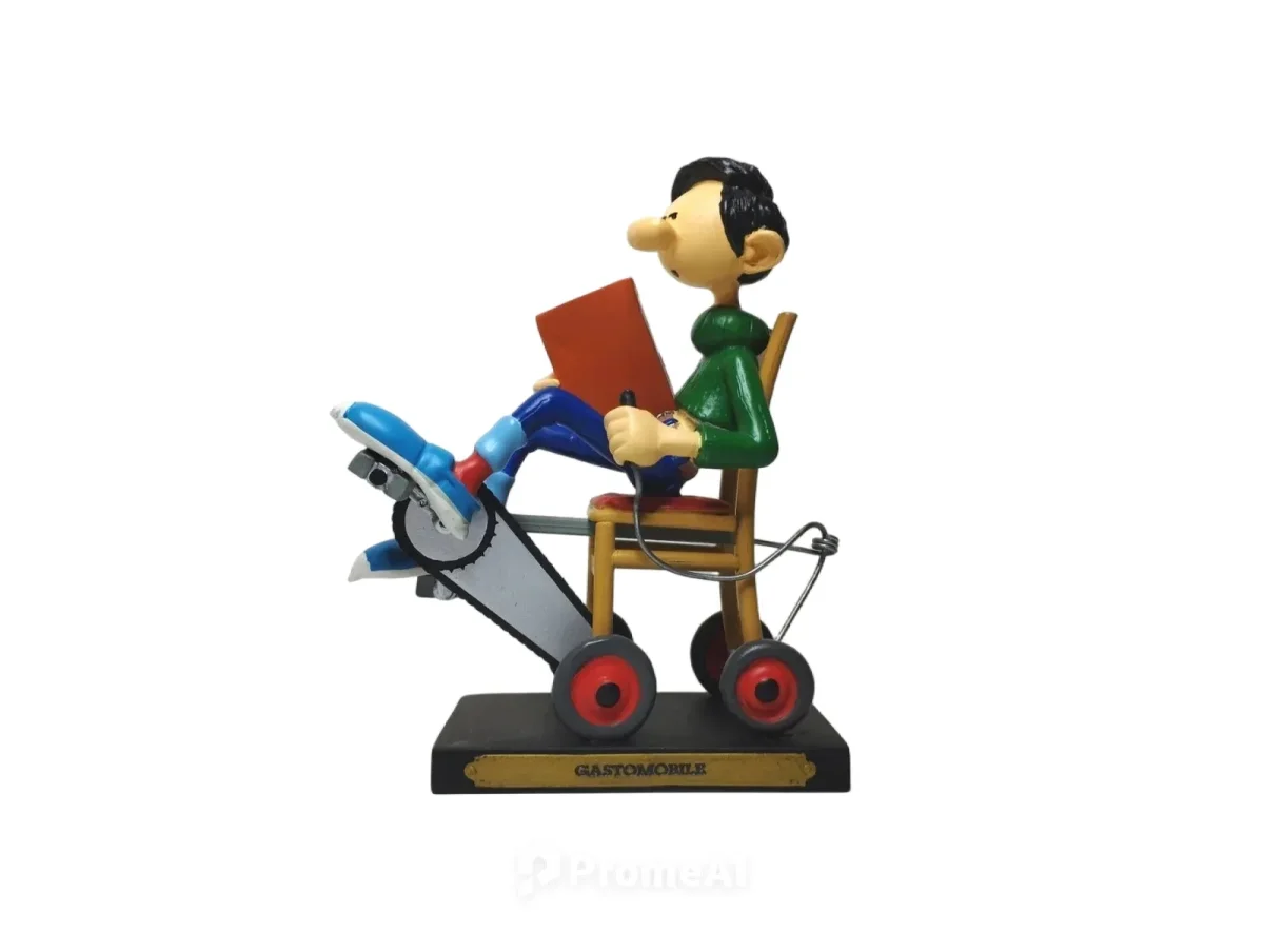 Figurine Gaston “Gastomobile” - Vins Rouges Harmonieux pour Chaque Occasion Achetez Caricature "L'amateur de vin", moulage peint à la main par  Guillermo Forchino | ars mundi