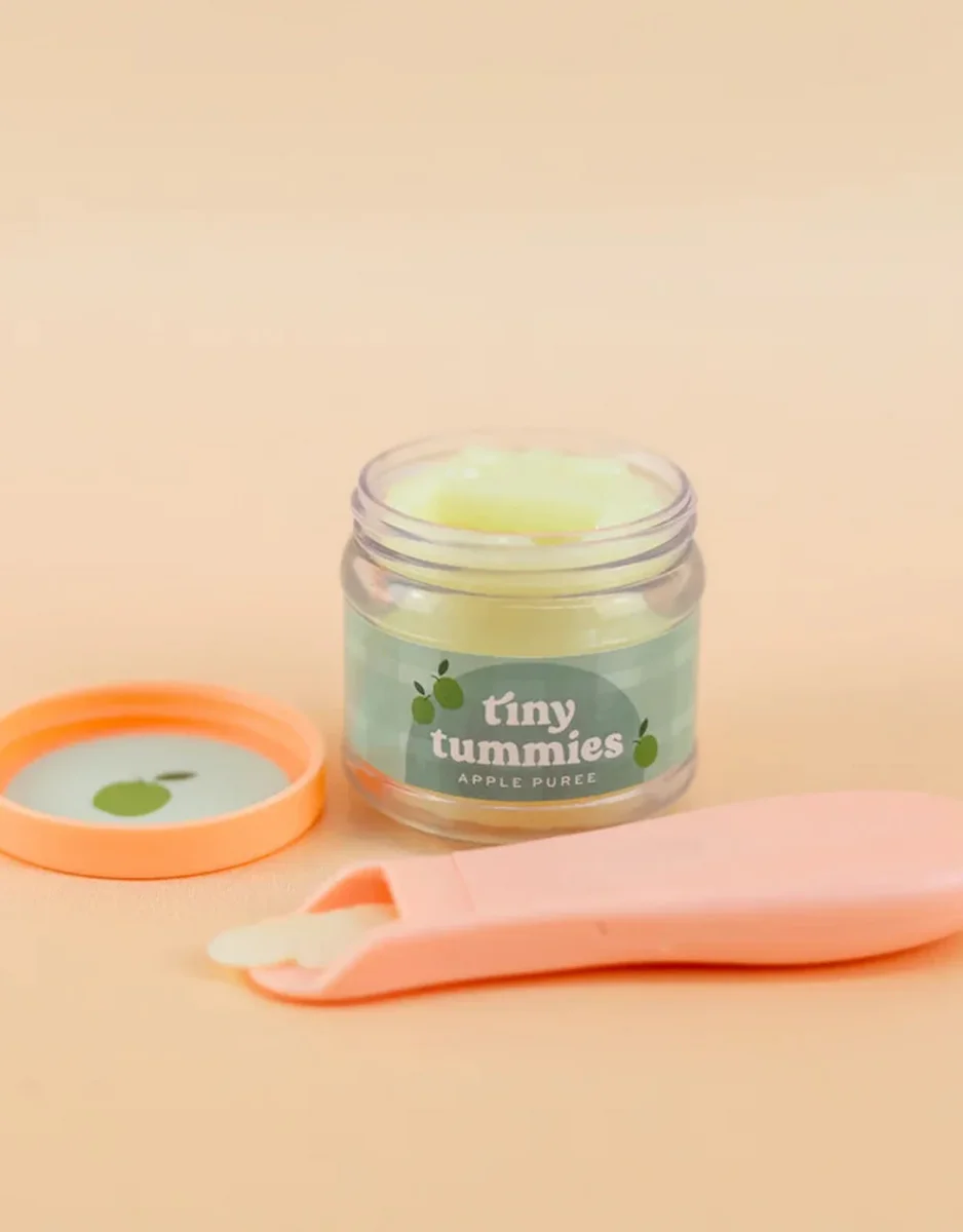 Ensemble de Purée Tiny Tummies pour Poupée - Pomme verte - Tiny Harlow - Boutique Maman & Bébé – Produits Essentiels au Quotidien - {'count': 1, 'name': 'Andréa'}