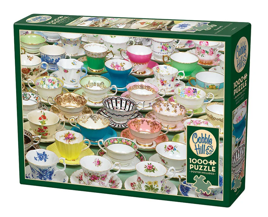Cobble Hill – Teacups 1000 piece - Saldi Straordinari – Offerte Speciali Disponibili Adesso - wanda teacup piece