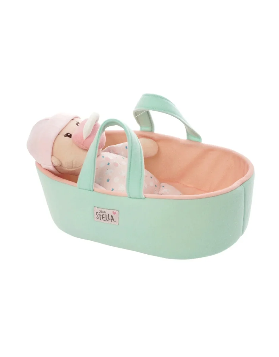Poupée souple Stella avec bassinette - Manhattan Toy - Boutique Maman & Bébé – Produits Essentiels au Po Quotidien