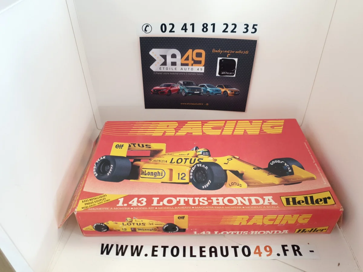 Maquette Lotus Honda Heller 1/43 Vins Rouges Harmonieux Occasion