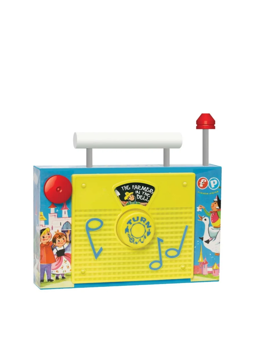 Radio TV vintage Fisher Price vintage Boutique Maman Bébé Produits Essentiels Quotidien