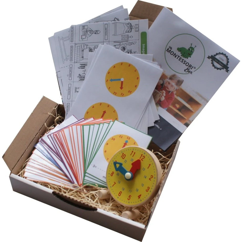 Horloge analogique Montessori - Boutique Maman & Bébé – Produits Essentiels chambre au Quotidien