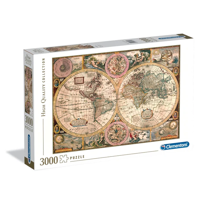 Old Map - 3000 bois pièces - E-shop mondial – Produits durables, modernes et accessibles partout