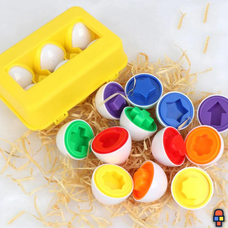 Smart Eggs™ | Reconnaissance des couleurs et des formes - Boutique Bébé en Ligne : Soins, Jouets et Articles Maison J'apprends Couleurs et Formes Nathan - Jeux éducatifs | Cultura