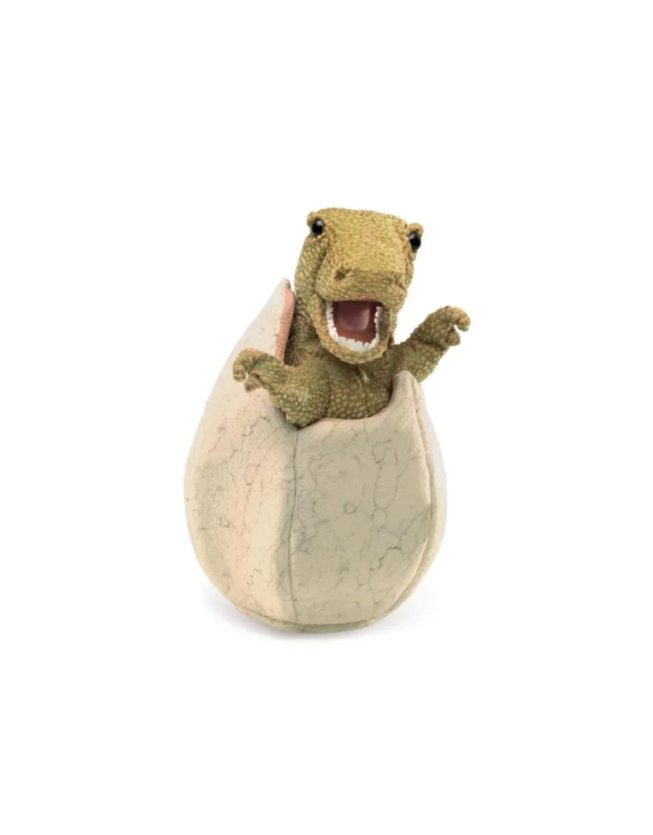 Marionnette Dinosaure dans son oeuf - Folkmanis - Boutique Maman & Bébé – Produits Essentiels au Quotidien - jurassic world hatchlings marionnette dinosaure oeuf - amp bébé produit