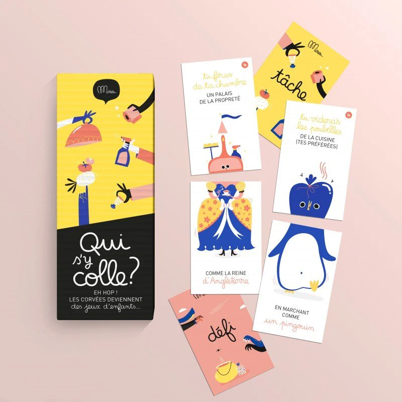QUI S'Y COLLE ? Eh hop les corvées deviennent des jeux d'enfants... - Boutique Bébé en Ligne : Soins, Jouets et Articles Maison - {'count': 6, 'name': 'Enfant'}