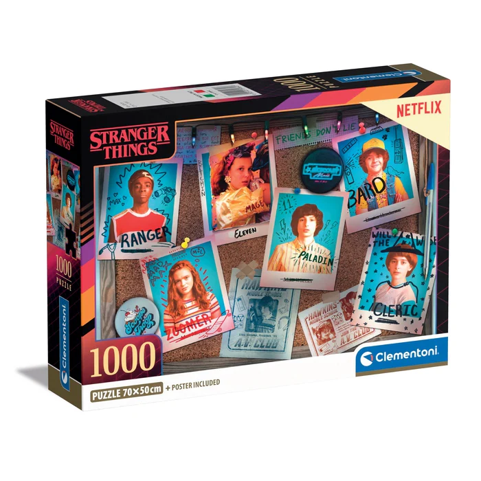Stranger Things - 1000 pièces Infos - E-shop mondial – Produits durables, modernes et accessibles partout