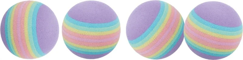 Lot 4 balles mousse arc en ciel - Saldi Straordinari – Offerte Speciali Disponibili Adesso Vdealen Lot de 4 balles magiques arc-en-ciel - Jouet amusant pour soulager  le stress - Pour enfants, adolescents et adultes : Amazon.com.be: Jouets