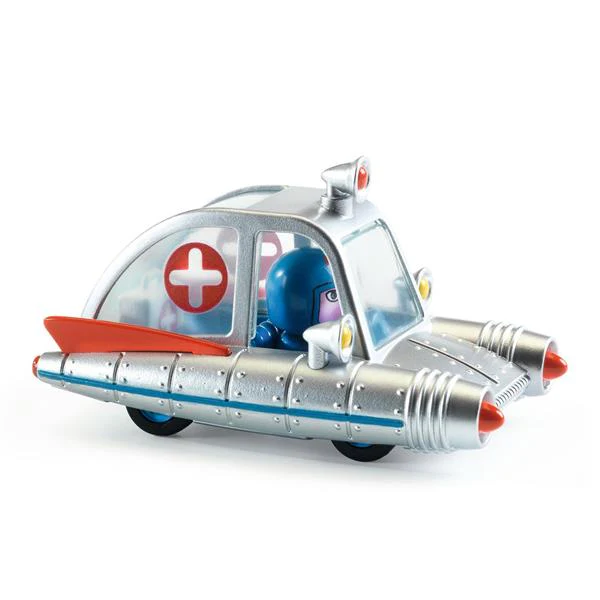 CRAZY MOTORS SPACE AMBULANCE - Boutique Maman & Paon Bébé – Produits Essentiels au Quotidien