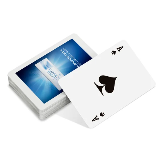 Jeu de Belote publicitaire. 33 cartes à jouer. Contrecollé 320g/m2 - Vins Rouges Harmonieux pour Chaque Occasion - {'count': 2, 'name': 'Dal'}