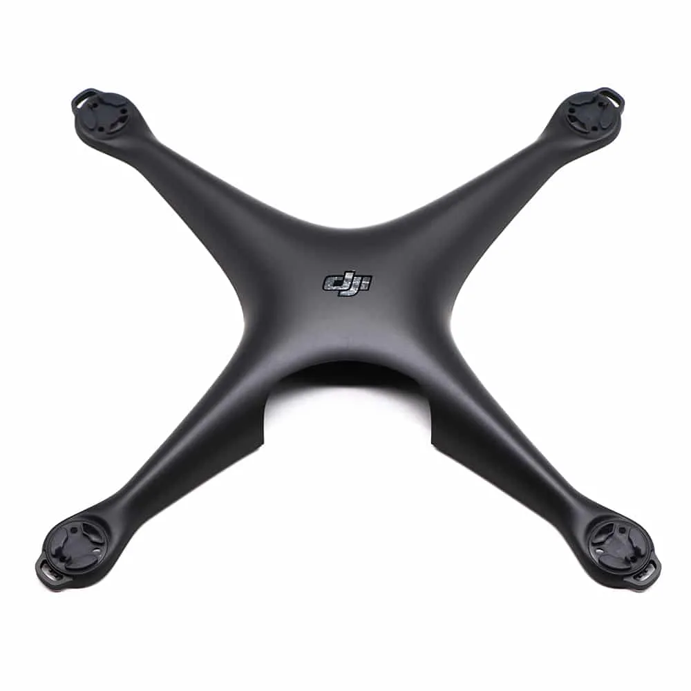 DJI Phantom 4 Obsidian - Châssis supérieur - ​Drones Professionnels & Grand Public | Boutique Française​ Here is simple aesthetic Obsidian but has become one of our favourites for  that reason. Featuring our new emblem design, ash/grill cloth front panel,  and our new tolex option