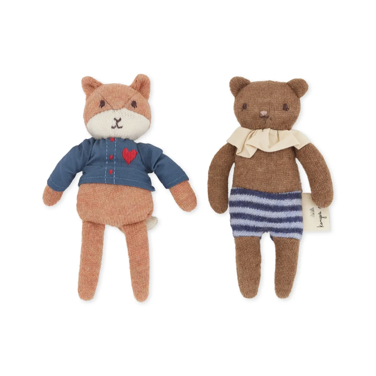 Konges Slojd - Duo Licence de Figurines - Foxies||Konges Slojd - 2 Pack Friends - Foxie - Boutique Bébé en Ligne : Soins, Jouets et Articles Maison