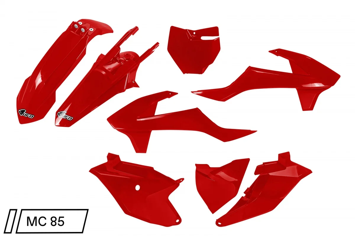 Plastique UFO GASGAS 85 MC 2021 -> 2024 Kit complet - Tout pour Créer des Expériences Mémorables en Extérieur - {'count': 4, 'name': 'Design'}