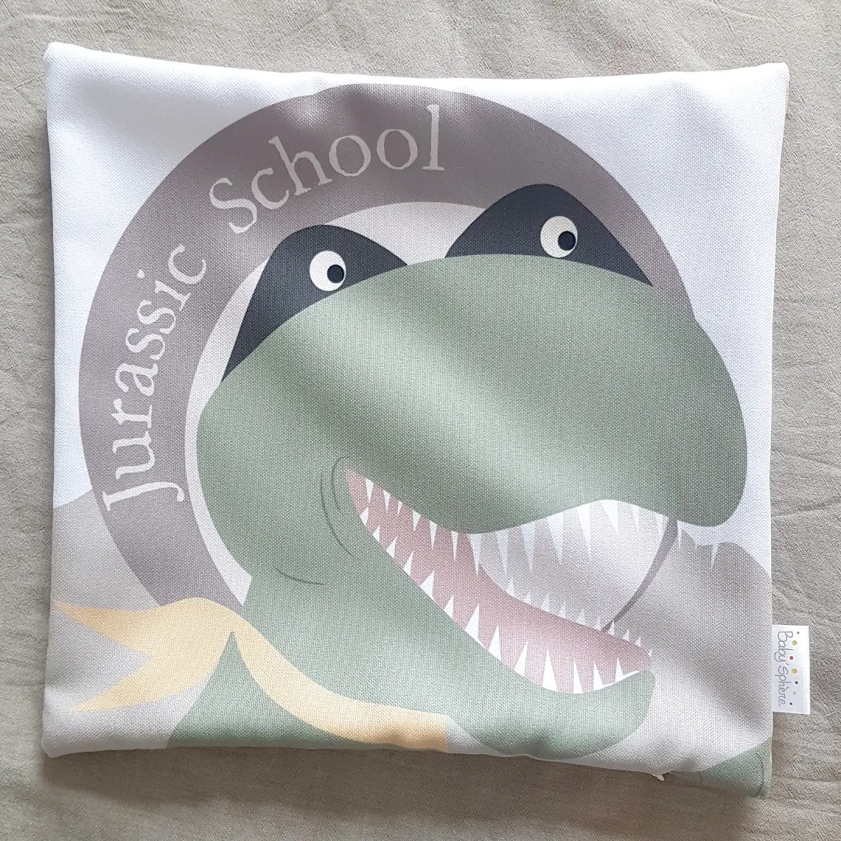 Coussin dinosaure prêt école Boutique Bébé Ligne Soins Jouets Articles Maison